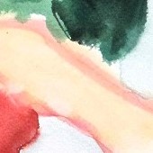 ohne titel, 2023, aquarell auf papier, 32x24 cm, copyright vg bildkunst + axel h�ptner